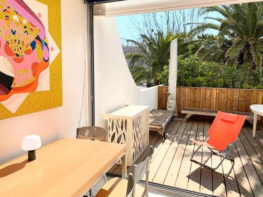 Le Murmure Du Palmier * Mer A 2 Min * Parking Prive * Terrasse La Grande Motte Ngoại thất bức ảnh